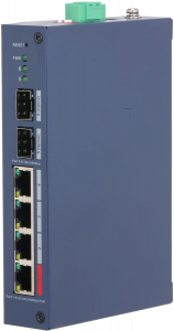 ���������� DAHUA DH-CHS4206-4GT-90, 4 ����� PoE, �����