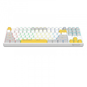 ���� ������ ���������� A4Tech Bloody S87 Energy, White/yellow, USB ��������-�������� ������������