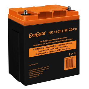 ���� ������ �������������� ������� ExeGate HR 12-26 EX282973RUS 12V 26Ah ��������-�������� ������������