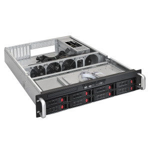 ��������� ��������� ExeGate Pro 2U550-HS08 RM 19", 2U, ������� 550, Redundant �� 2x1000W, 8xHotSwap,