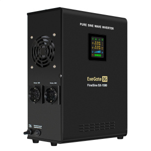 ���� ������ ��� ExeGate FineSine SX-1500.LCD.AVR.2SH 1500VA/1050W ��������-�������� ������������