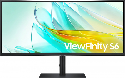 ���� ������ ������� 34" Samsung ViewFinity S6 S34C650UAIXCI (LS34C650UAIXCI) ������ ��������-�������� ������������