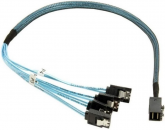  Amphenol Areca RHS36-0439 (26II-1C4307-0175) INT SFF8643-to-4*SATA ( HDmSAS -to- 4*SATA) 