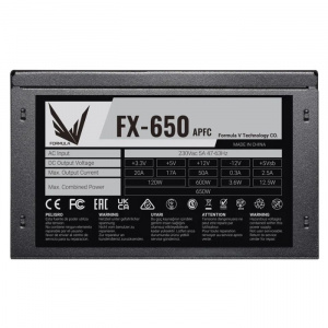 ���� ������� Formula FX-650 ATX 650�� 24+4+4pin black