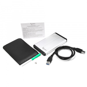 ���� ������ ������ ��� �������� ����� Gembird EE2-U3S-2-S, silver ��������-�������� ������������