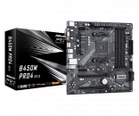 ����������� ����� ASRock B450M PRO4 R2.0 AM4 B450M DDR4 mATX D-Sub/DVI/HDMI