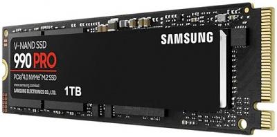 SSD-���������� SAMSUNG M.2 2280 1TB 990 PRO MZ-V9P1T0B/AM