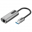 ���-������� Vention USB-C to Gigabit Ethernet Adapter 0.15� Gray