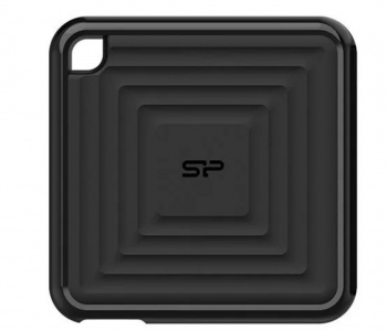 ���� ������ SSD-���������� ������� Silicon Power 256Gb USB-C PC60 1.8", black, SP256GBPSDPC60CK ��������-�������� ������������