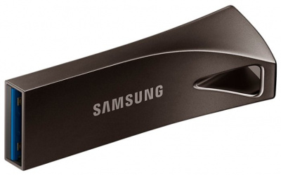 ���� ������ ������ Samsung BAR Plus 256Gb MUF-256BE4/APC titan gray ��������-�������� ������������