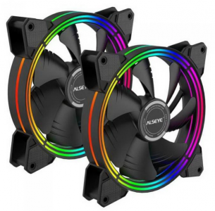 ��� Alseye H280 TDP 200W Universal Platfrom PWM Single 5colors+ LED 140mm*2