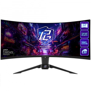 ���� ������ ������� ASRock Phantom Gaming PG34QRT2B ������ ��������-�������� ������������