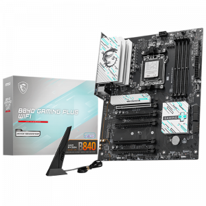 ����������� ����� MSI B840 GAMING PLUS WIFI ������ (B840,AM5,4DDR5)