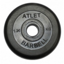    MB Barbell Atlet (31 , 1,25 ), black