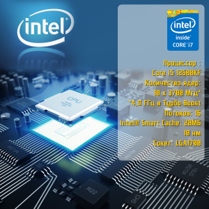 ��������� ���� TopComp AK 121970653 Intel Core i5 12600KF/H610/32/SSD 1000/NVIDIA GeForce RTX 3050 8gb/Dos