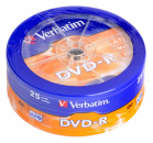 DVD-���� Verbatim DVD-R 4,7 Gb,16x Cake Box