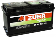 �������������� ������� ZUBR Premium 85Ah R+ (������) ZP850 ������