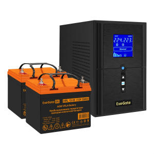 ���� ������ ��� EX295988RUS + ������� 33A� EX285664RUS 2�� ExeGate SineTower SZ-1500.LCD.AVR.2SH.1C13 ��������-�������� ������������