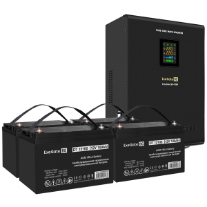 ���� ������ �������� ��� EX296005RUS + ������� 100A� EX282985RUS 4�� ExeGate FineSine SX-7000.LCD.AVR.2SH.T (EX ��������-�������� ������������