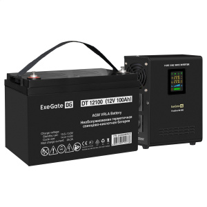 ���� ������ ��� ExeGate FineSine SX-500.LCD.AVR.2SH 500VA/300W EX295995RUS ��������-�������� ������������