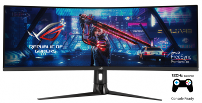 ���� ������ ������� 49" ASUS XG49VQ Strix ������ ��������-�������� ������������
