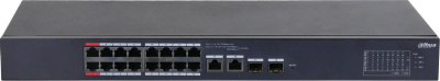 ���������� Dahua DH-CS4218-16ET-240, (L2) 16x100����/� 2x�����(1000BASE-T/SFP) ������