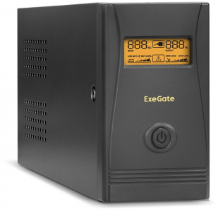 ���� ������ ��� Exegate EP285476RUS Power Smart ULB-850 850VA/480W 4*IEC-C13, RJ45/11 black ��������-�������� ������������