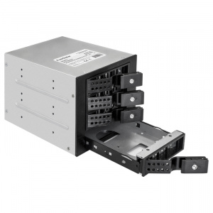 ������� ExeGate HS435-02 (�������������, �� 4x3,5"/2.5" SATA HDD)