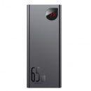 USB- Baseus Adaman Metal Digital Display Quick Charge 65W 20000mAh Black