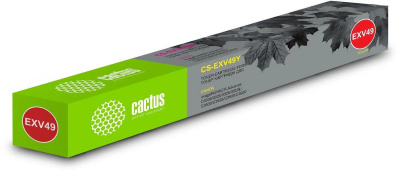 ���� ������ �������� �������� Cactus CS-EXV49Y C-EXV49Y Y ������ (19000���.) ��� Canon IR ��������-�������� ������������